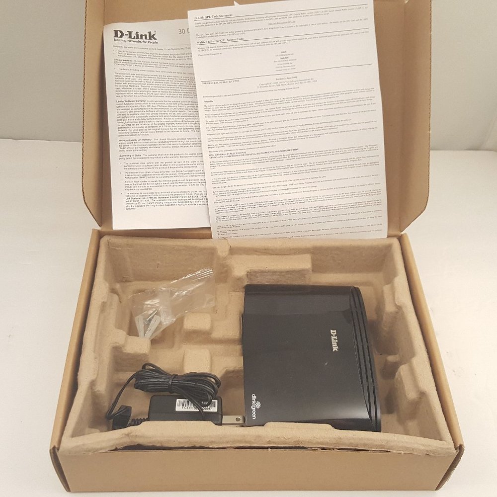 DLINK Dlink Green 5 Port Gigabit Desktop Switch DGS-1005G/RE USED TESTED